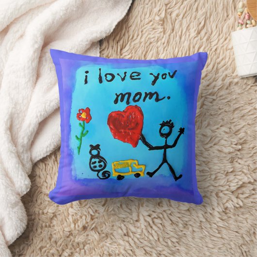 Coussin Je t'aime maman (Couverture)