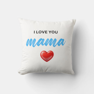 Coussin Je t'aime maman
