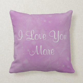 Coussin Je t'aime plus