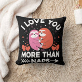 Coussin Je T'Aime Plus Que Des Siestes (Couverture)