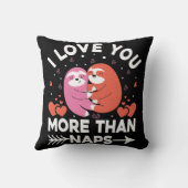 Coussin Je T'Aime Plus Que Des Siestes (Verso)