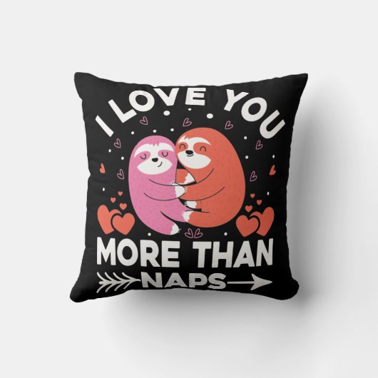 Coussin Je T'Aime Plus Que Des Siestes (Verso)