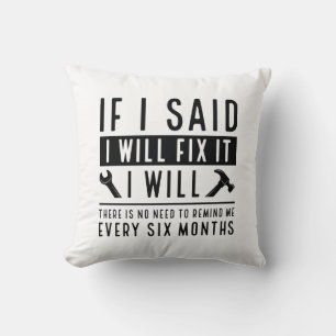 Coussin Je Vais Le Corriger