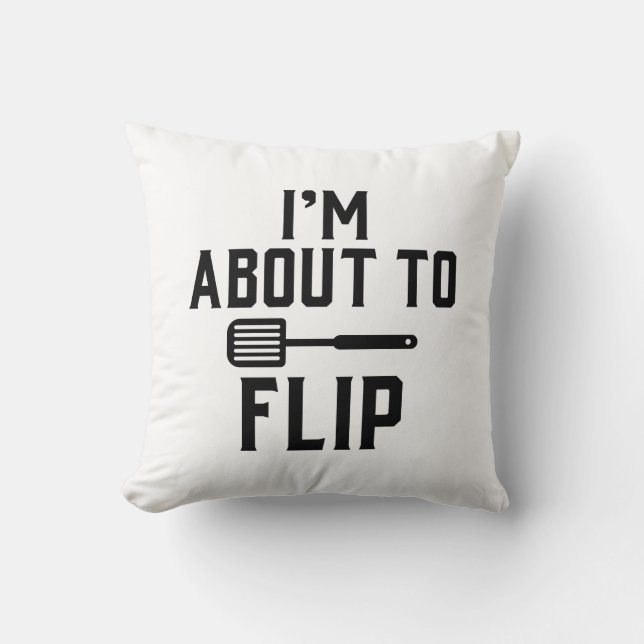 Coussin Je vais retourner (Recto)