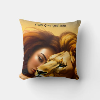 Coussin Je Vais Vous Donner La Citation De La Bible De Rep