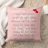 Coussin Je veux... (Couverture)
