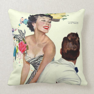 Coussin Je veux un homme