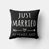 Coussin Je Viens De Me Marier Il Y A 60 Ans (Verso)