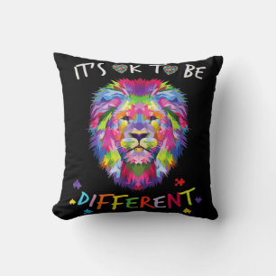 Coussin Je vois tes vraies couleurs Lion Sensibilisation s