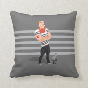 Coussin jean paul plus gaultier