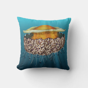 Coussin Jellyfish aux oeufs frits