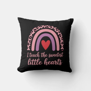 Coussin J'enseigne aux cœurs les plus doux Professeur de l