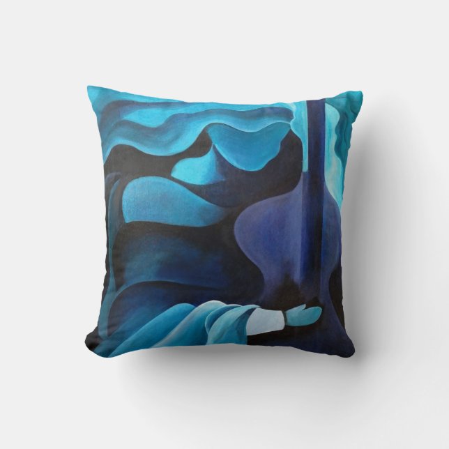 Coussin J'entends la musique dans le ciel 2010 (Recto)