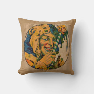 Coussin jester des années 1920