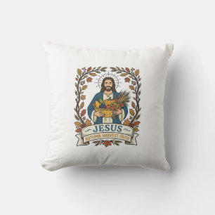 Coussin Jésus Automne Récolte Foi Jésus Automne Récolte Ch