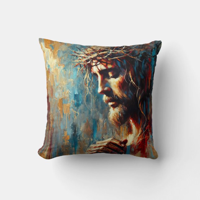 Coussin Jésus Chris (Recto)