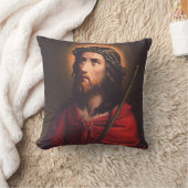 Coussin Jésus couronné d'épines (Couverture)