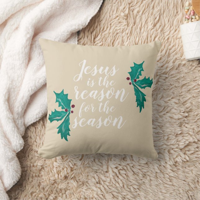 Coussin Jésus est la raison de la saison de Noël (Couverture)