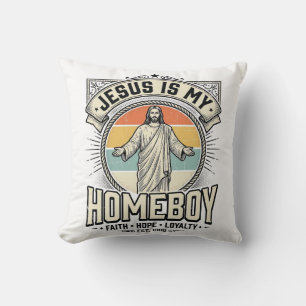 Coussin Jésus est mon pote Vintage T-shirt religieux