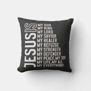 Coussin Jésus Est Mon ... Tout