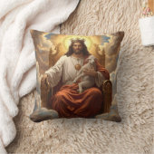 Coussin Jesus In the kingdom of Heaven Throw pillow  (Couverture)