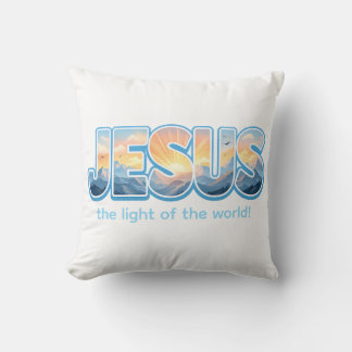Coussin Jésus Lever du Soleil