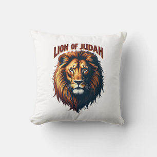 Coussin Jésus Lion de Juda Gravure Vintage T-Shirt Chrétie