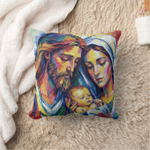 Coussin Jésus Marie et Joseph (Couverture)