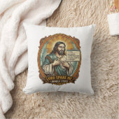 Coussin Jésus Mauvaise Message Autocorrect Patron Embarras (Couverture)