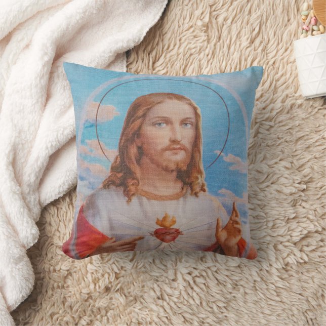 Coussin Jesus prayer traditional pillow (Couverture)