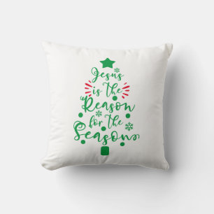 Coussin Jésus Réversible Est La Raison De La Saison