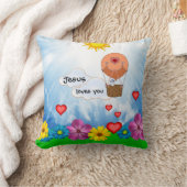Coussin Jésus t'aime ! (Couverture)