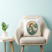 Coussin Jésus tousse au milieu d'un message audio de note  (Chaise)