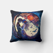 Coussin jet en verre couple (Verso)