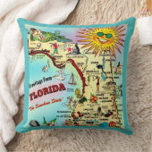Coussin jetable carte postale Floride (Couverture)