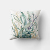 Coussin jetable de méduses à l'aquarelle sous la m (Verso)