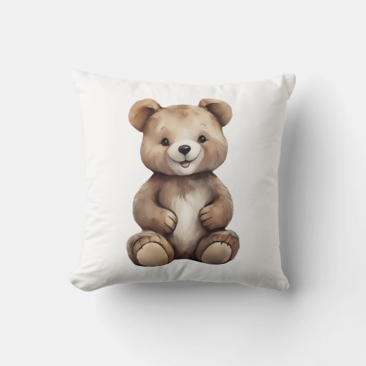Coussin jetable en forme de nounours mignon (Recto)