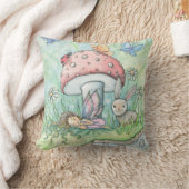 Coussin jetable Lapin Fée Mignon et Filles Champig (Couverture)