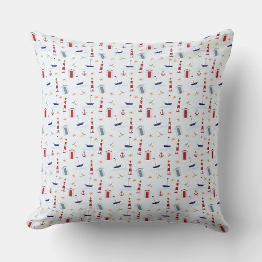 Coussin Jetable - Phare Marin (Recto)