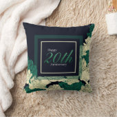 Coussin jetable vert émeraude 50e anniversaire (Couverture)