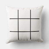 Coussin Jetable - Zéros et Croix (Verso)