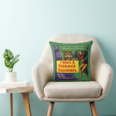 Coussin J'étais un écureuil adolescent Parodie (Chaise)