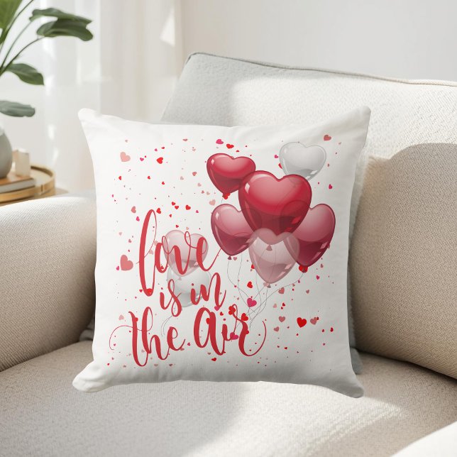 Coussin Jeté Amour Dans L'Air (Créateur téléchargé)