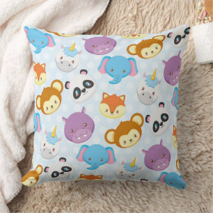 Coussin jeté Animal Friends 50 cm x 50 cm