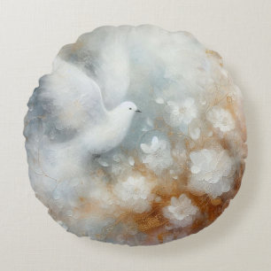 Coussin jeté aux colombes de mariage