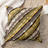 Coussin Jeté avec une Fine Rayure Dorée (Couverture)
