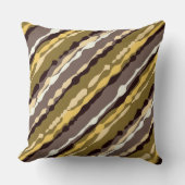 Coussin Jeté avec une Fine Rayure Dorée (Recto)