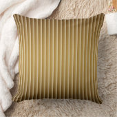 Coussin Jeté avec une Fine Rayure Dorée (Couverture)