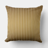 Coussin Jeté avec une Fine Rayure Dorée (Recto)
