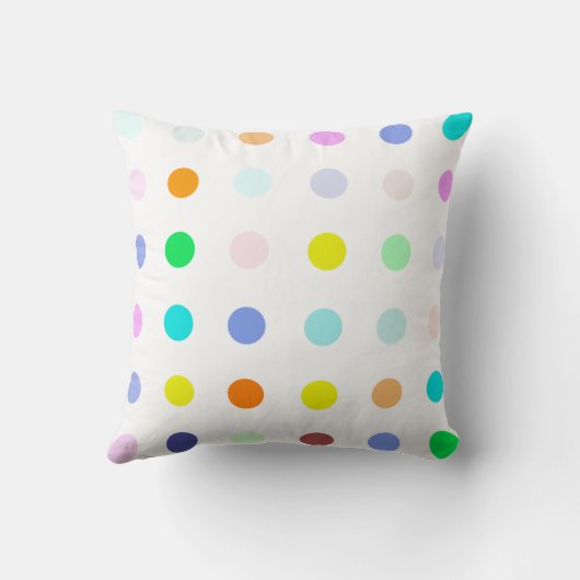 Coussin Jeté Candy Dot (Verso)